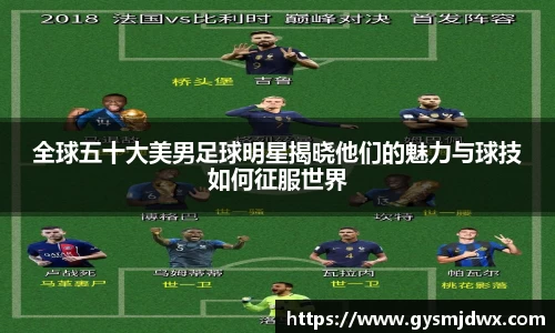 全球五十大美男足球明星揭晓他们的魅力与球技如何征服世界